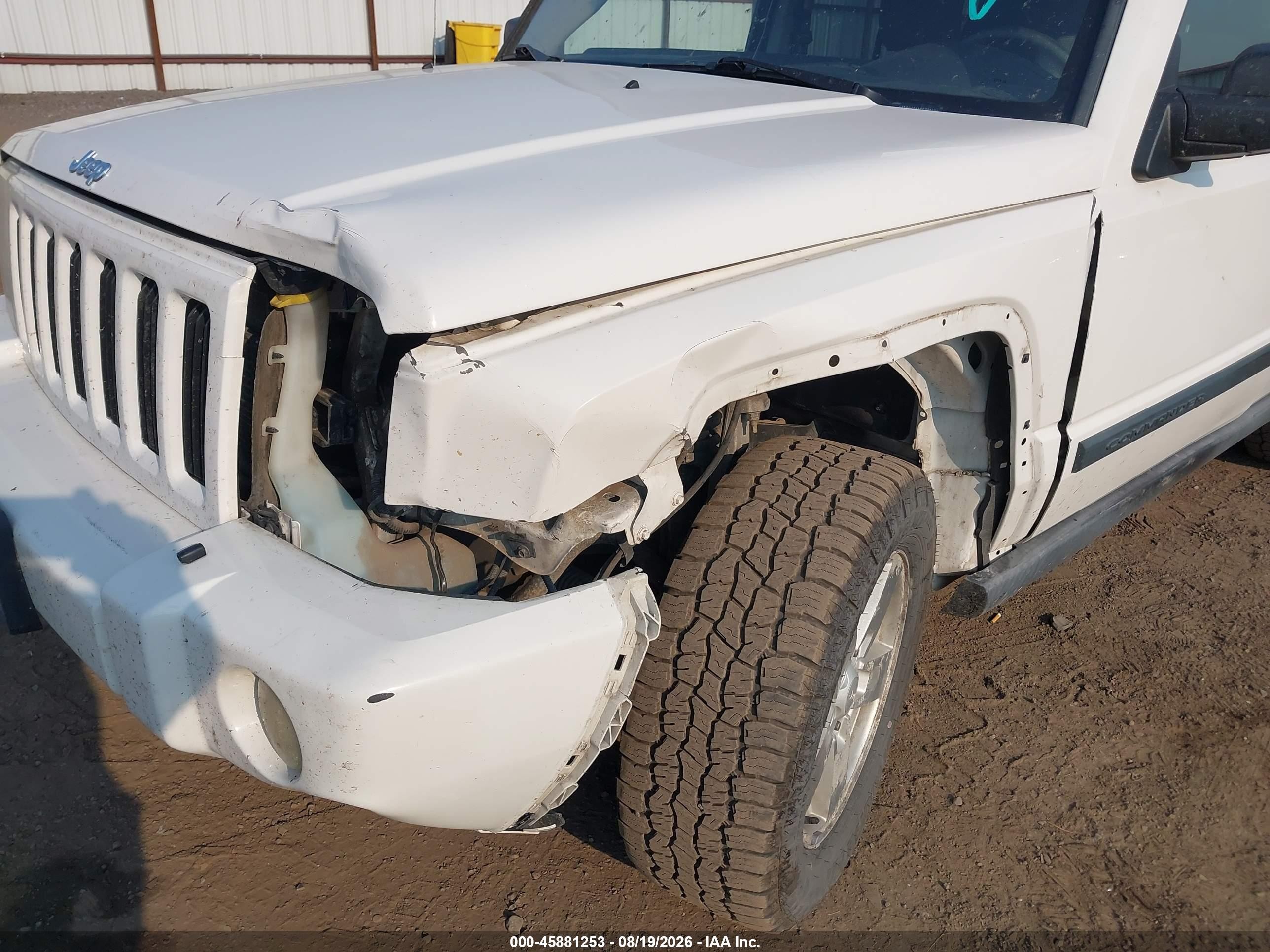 2006 Jeep Commander   Белый vin: 1J8HG48K56C228488