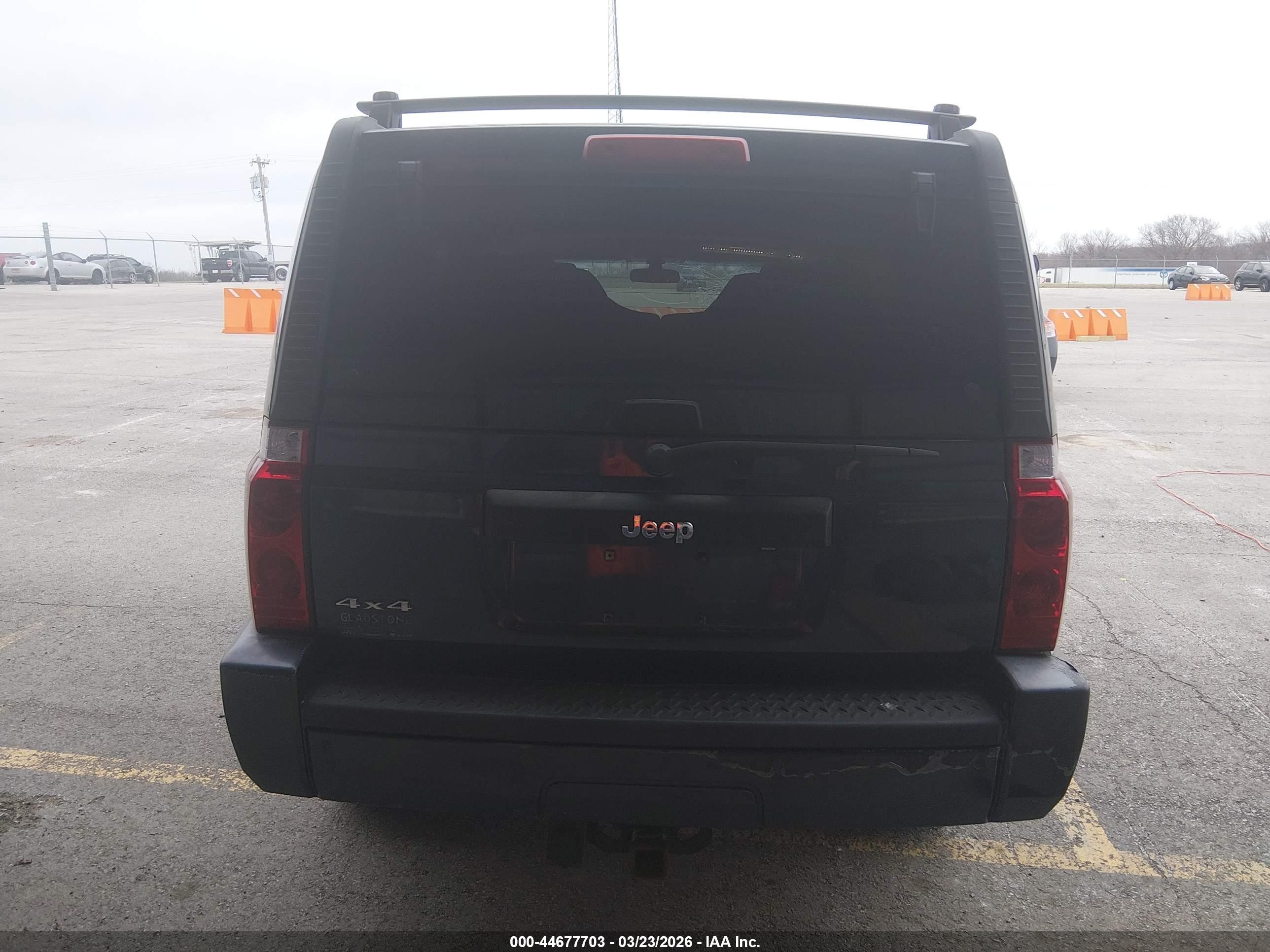 2008 Jeep Commander Sport Blue vin: 1J8HG48K58C215002