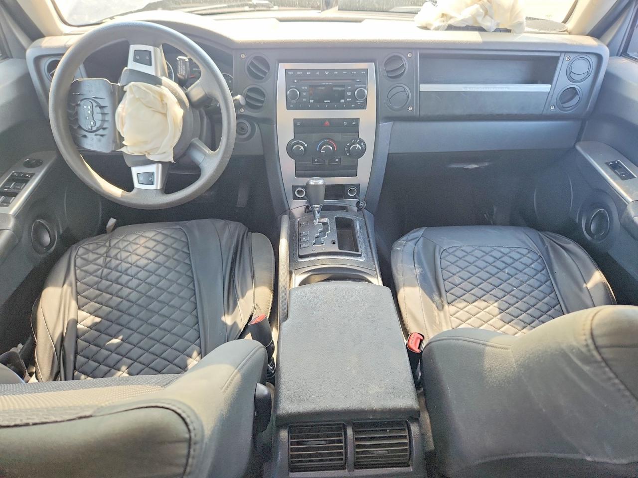 2008 Jeep Commander Sport Black vin: 1J8HG48K68C198601