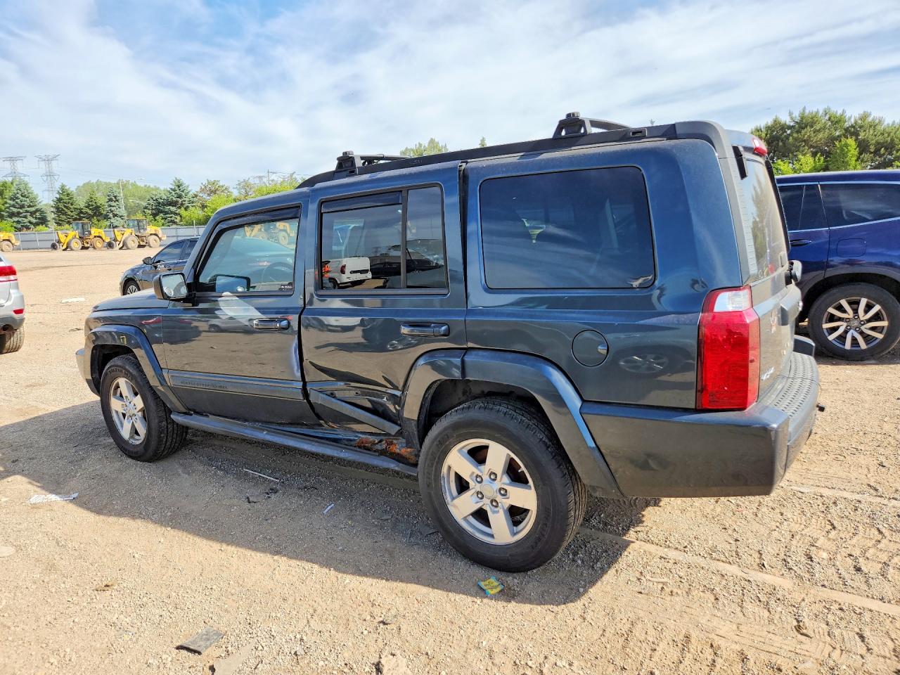 2007 Jeep Commander Серый vin: 1J8HG48K77C650070