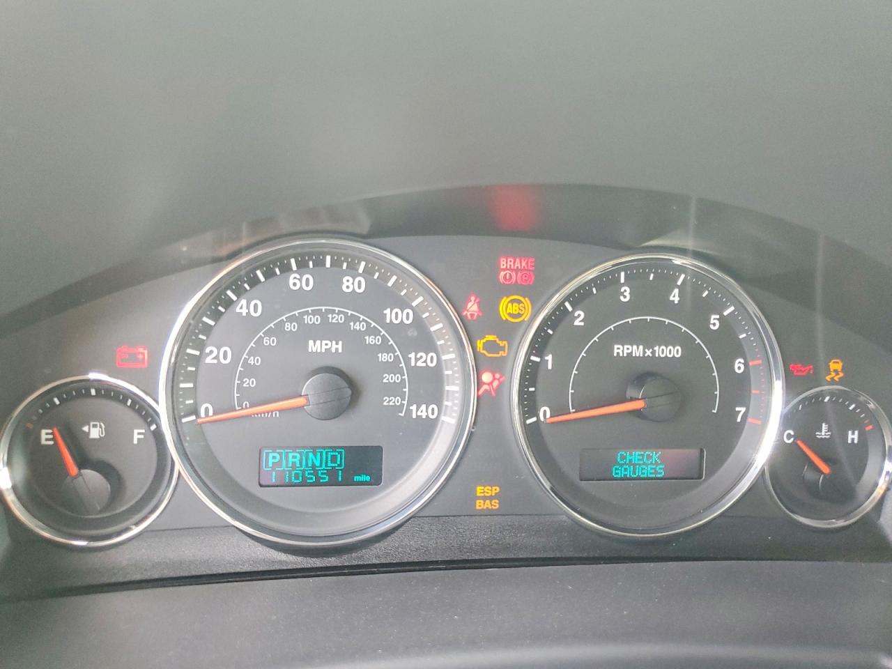 2007 Jeep Commander Charcoal vin: 1J8HG48K77C685241
