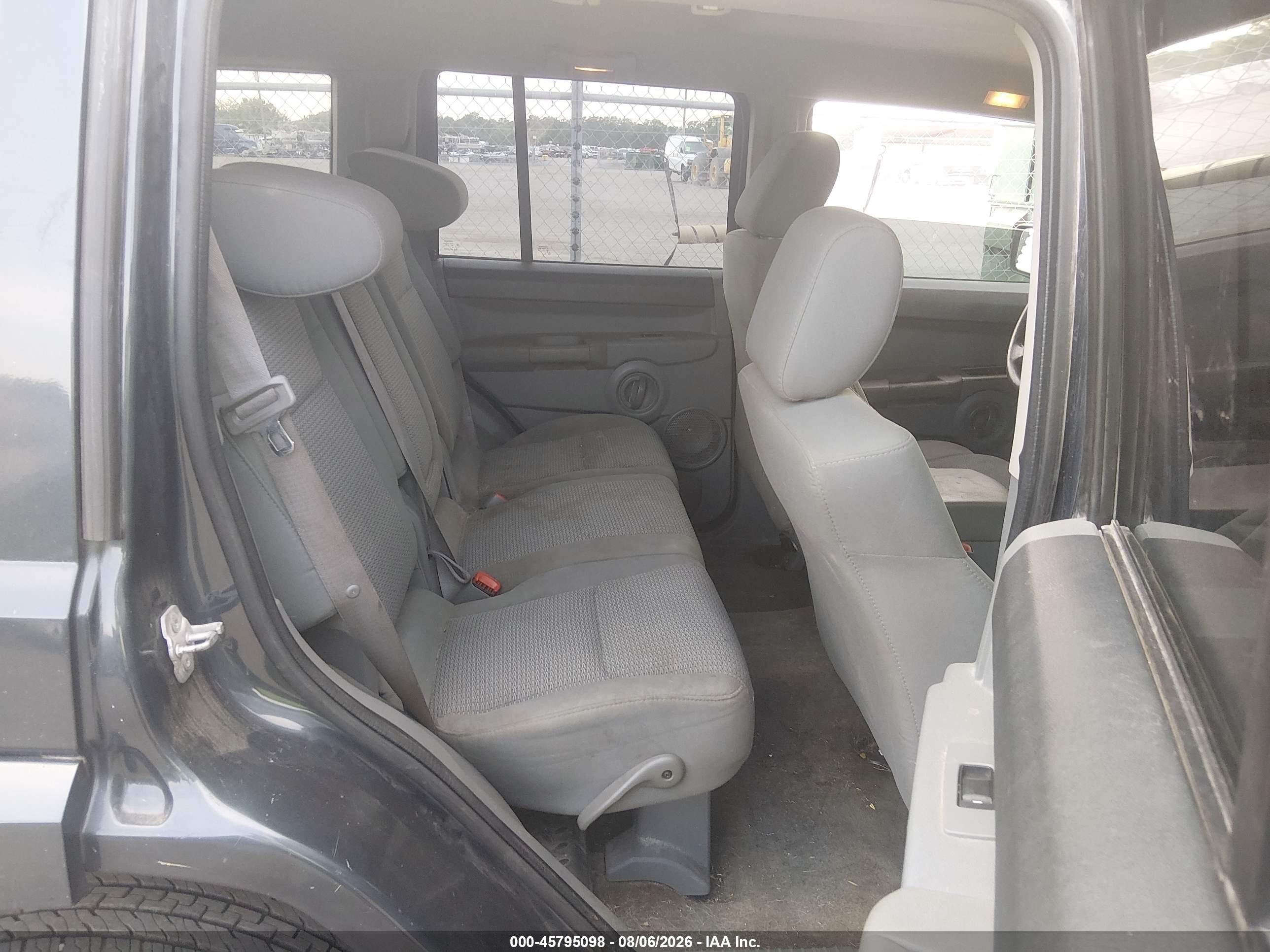 2007 Jeep Commander Sport Dark Blue vin: 1J8HG48K77C690214