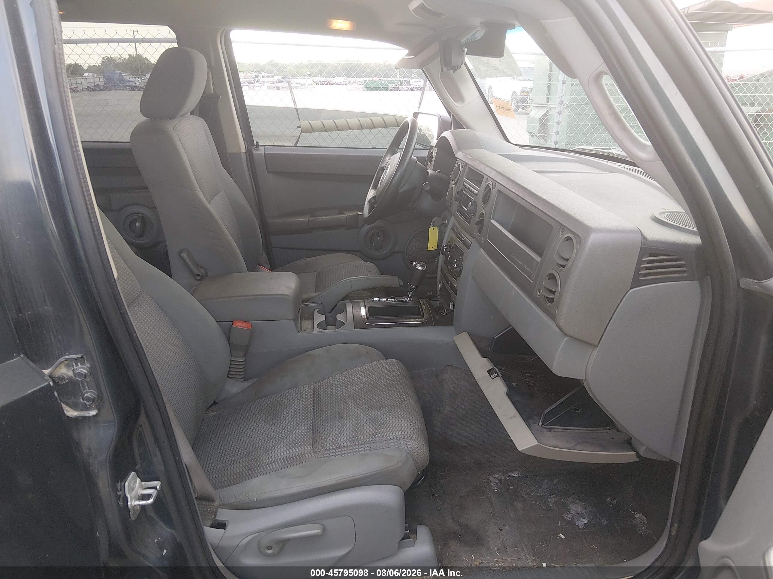 2007 Jeep Commander Sport Dark Blue vin: 1J8HG48K77C690214