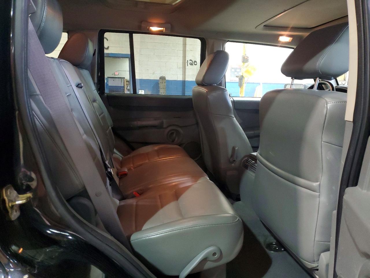 2007 Jeep Commander Black vin: 1J8HG48K87C501702
