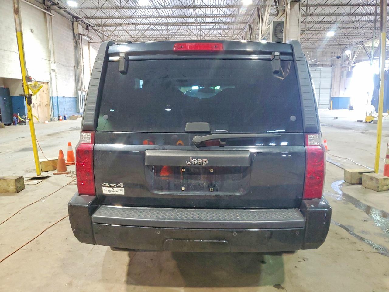 2007 Jeep Commander Black vin: 1J8HG48K87C501702