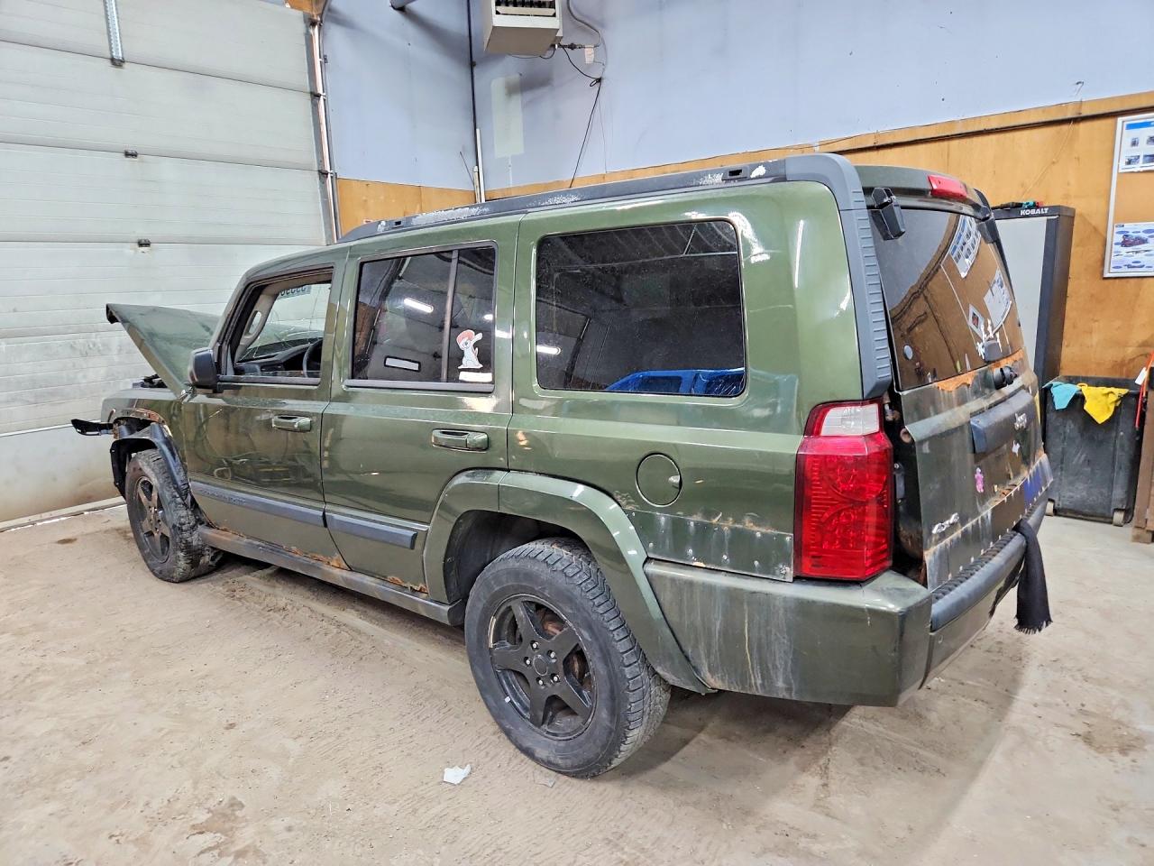2007 Jeep Commander Green vin: 1J8HG48K87C614808