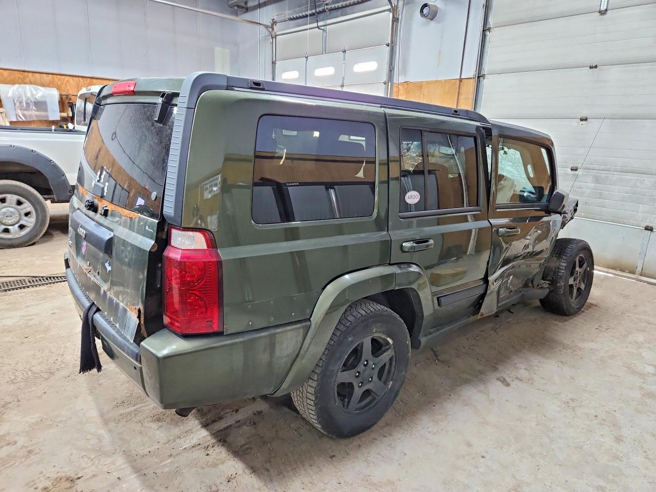 2007 Jeep Commander Green vin: 1J8HG48K87C614808