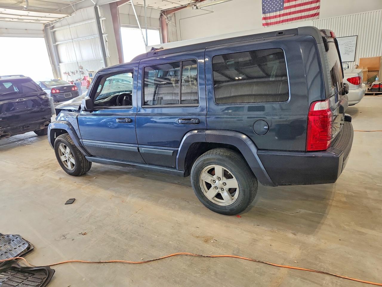 2008 Jeep Commander Sport Blue vin: 1J8HG48K88C235745