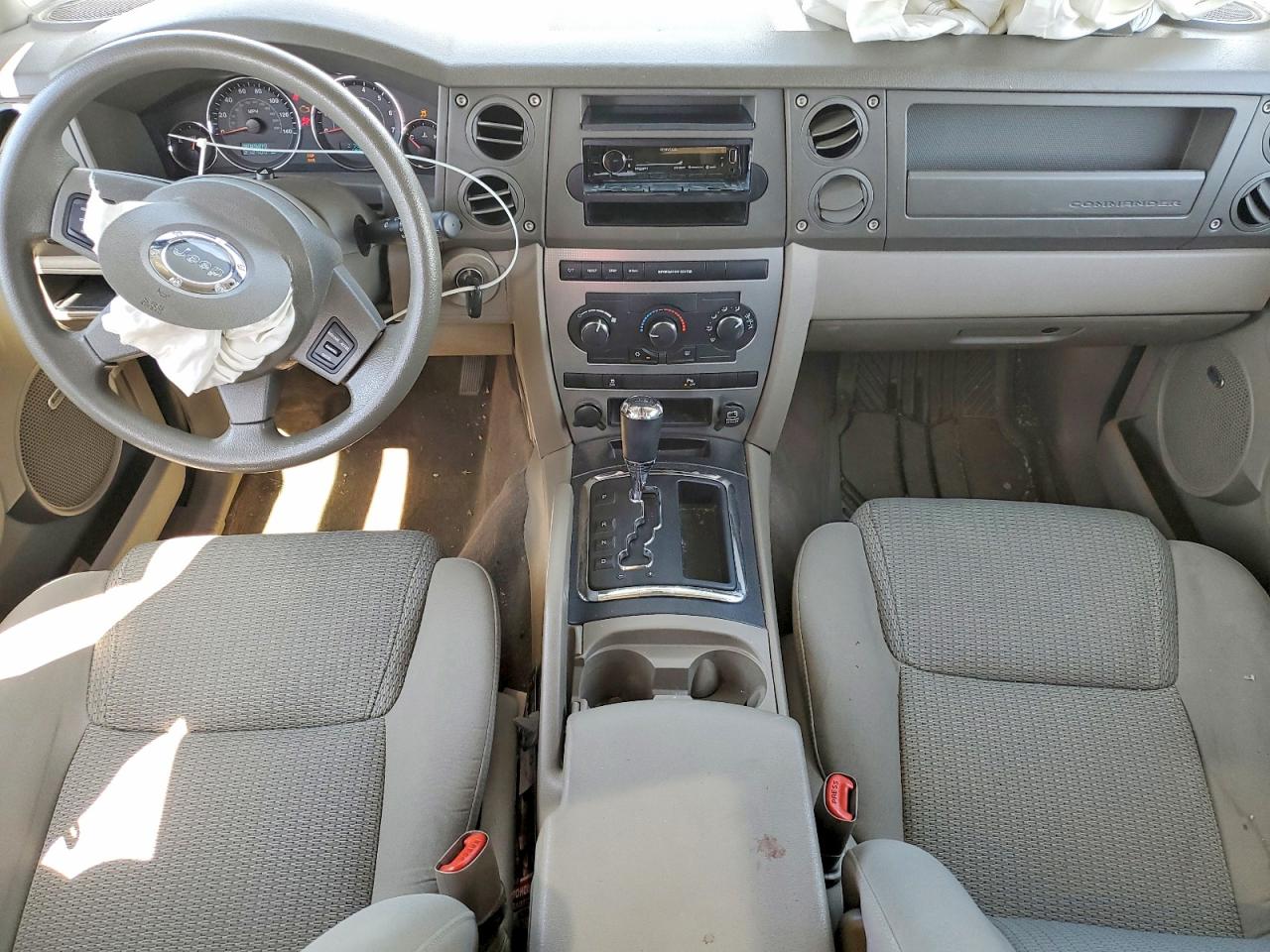 2007 Jeep Commander Желто-коричневый vin: 1J8HG48K97C669641