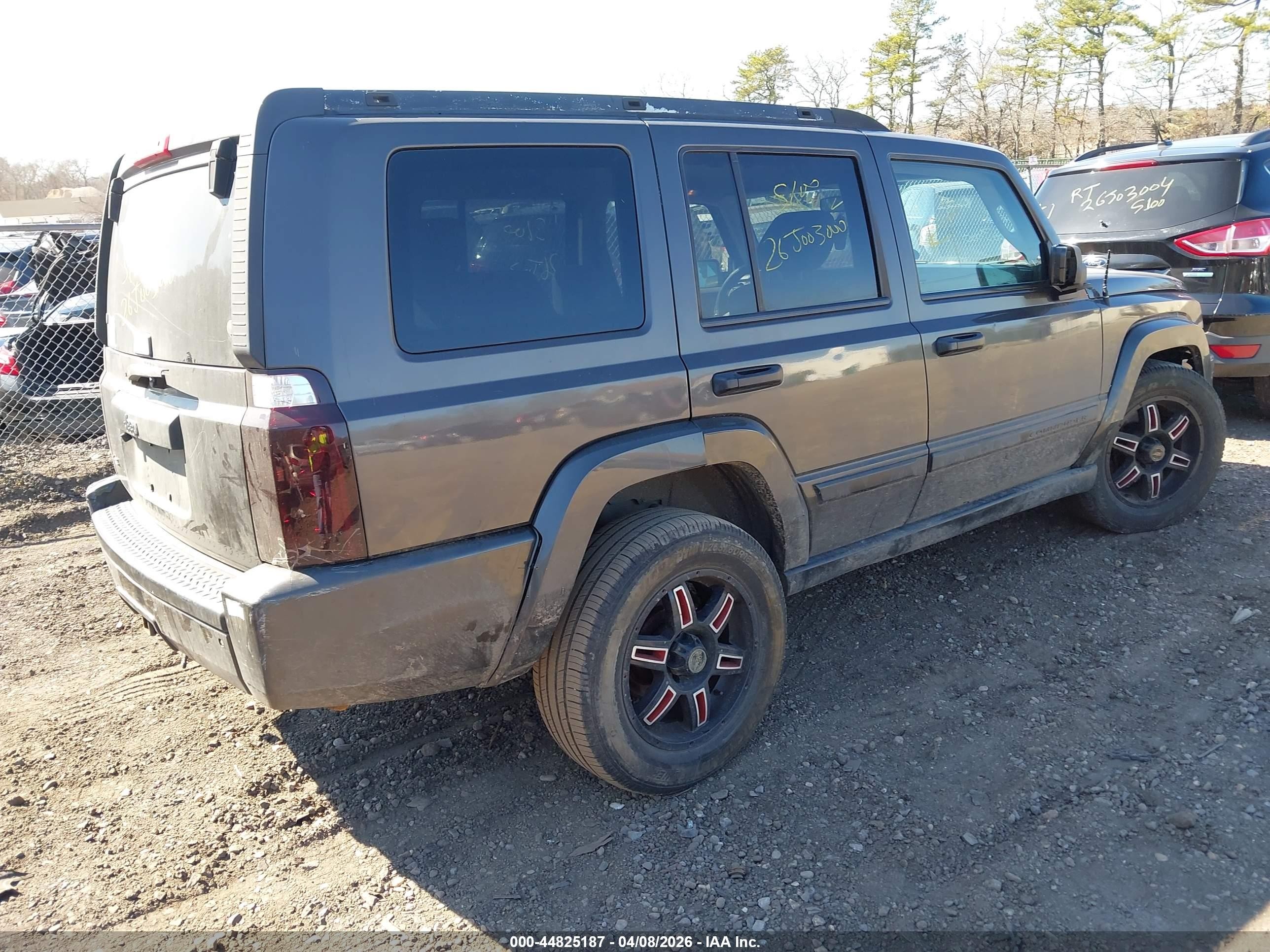 2006 Jeep Commander   Gray vin: 1J8HG48N36C132532