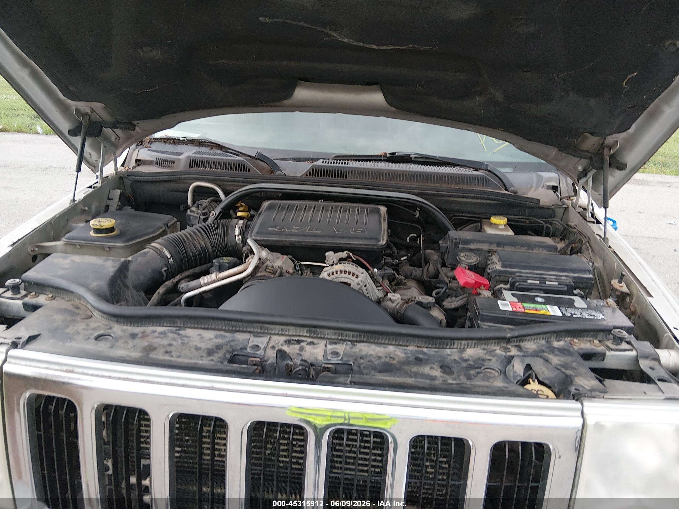2007 Jeep Commander Sport Silver vin: 1J8HG48N37C671444