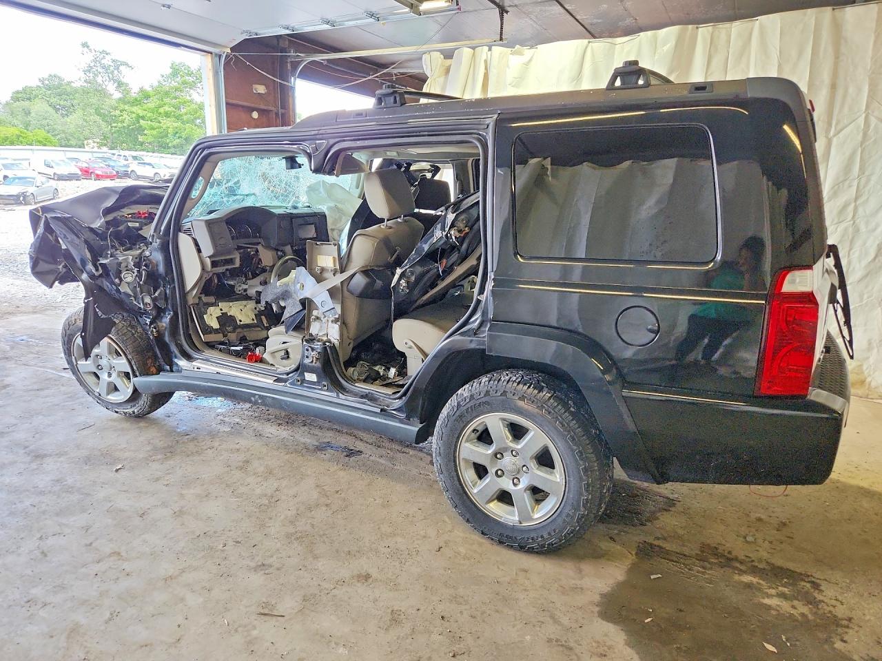 2007 Jeep Commander Black vin: 1J8HG48N47C696532