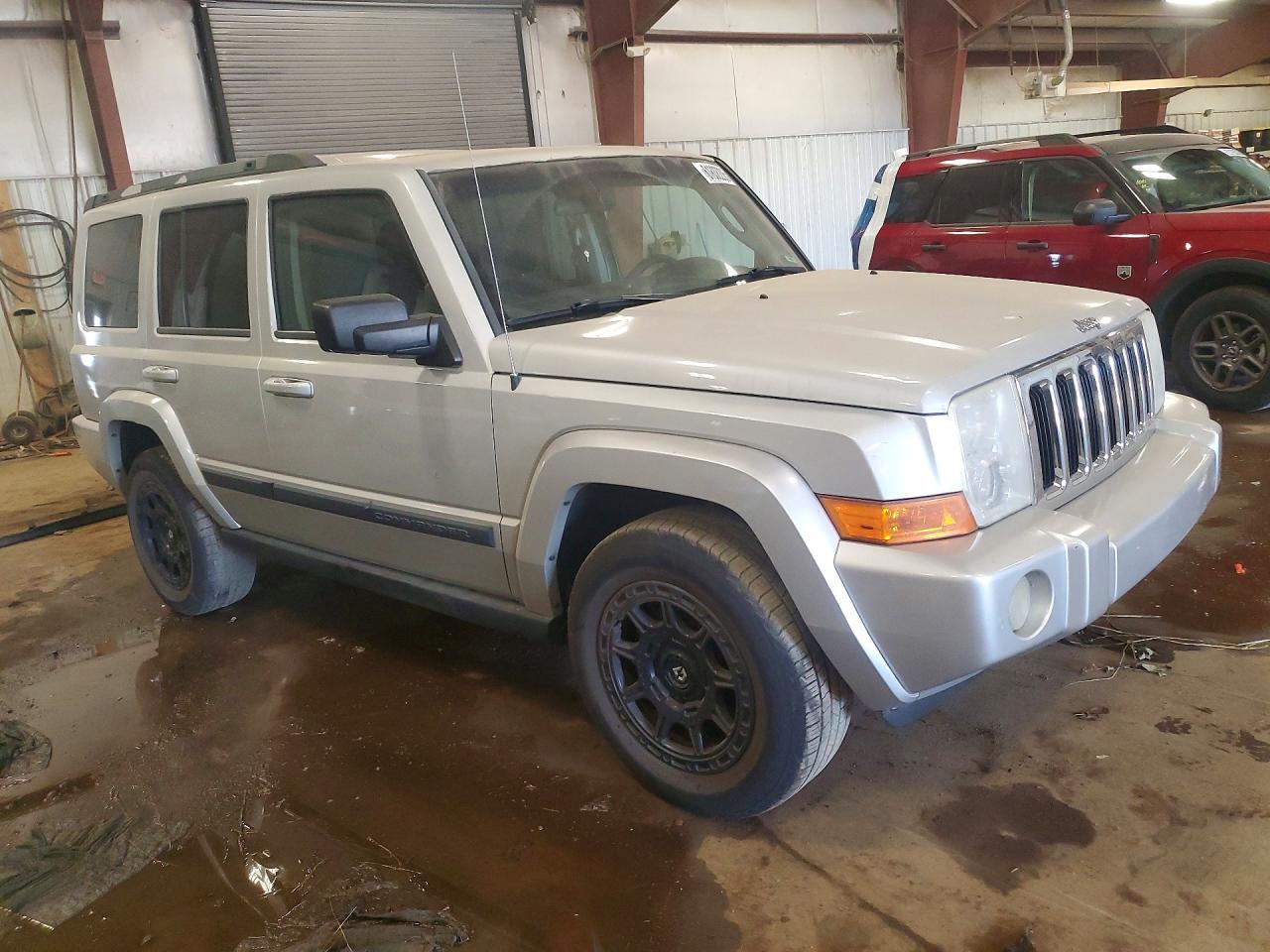 2008 Jeep Commander Sport Silver vin: 1J8HG48N68C172087