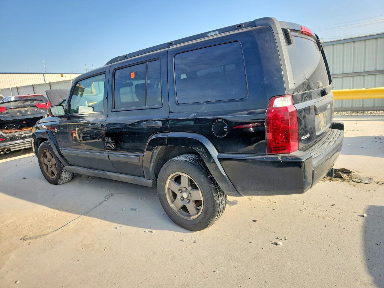2006 Jeep Commander Black vin: 1J8HG48N86C140092