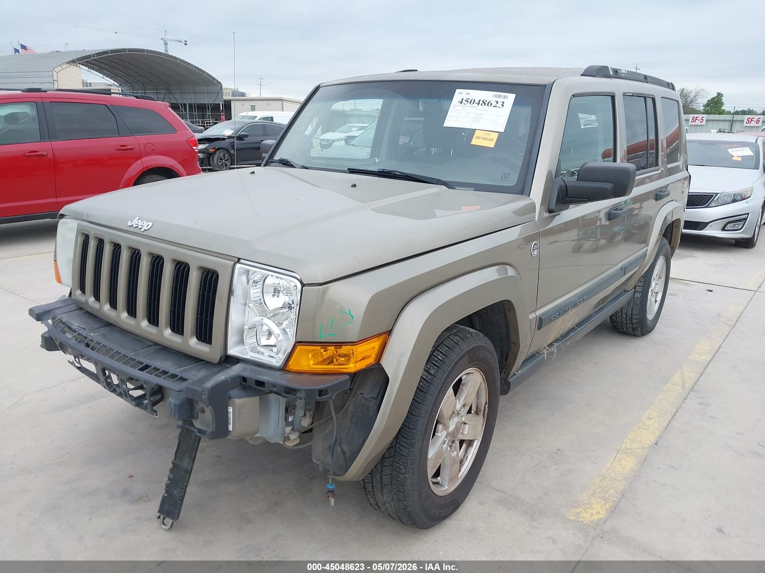 2006 Jeep Commander   Коричневый vin: 1J8HG48NX6C219361