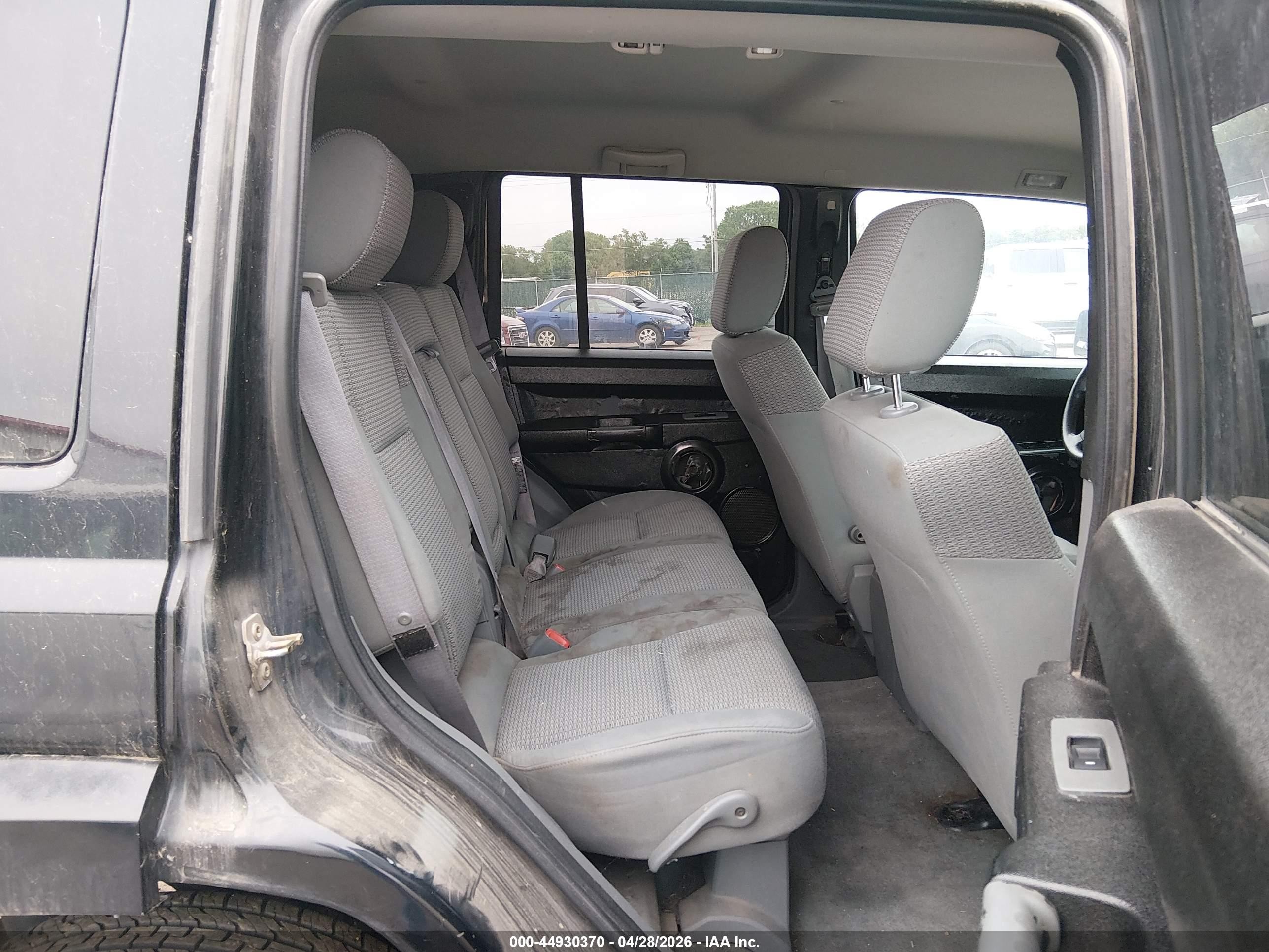 2006 Jeep Commander   Black vin: 1J8HG48NX6C244521