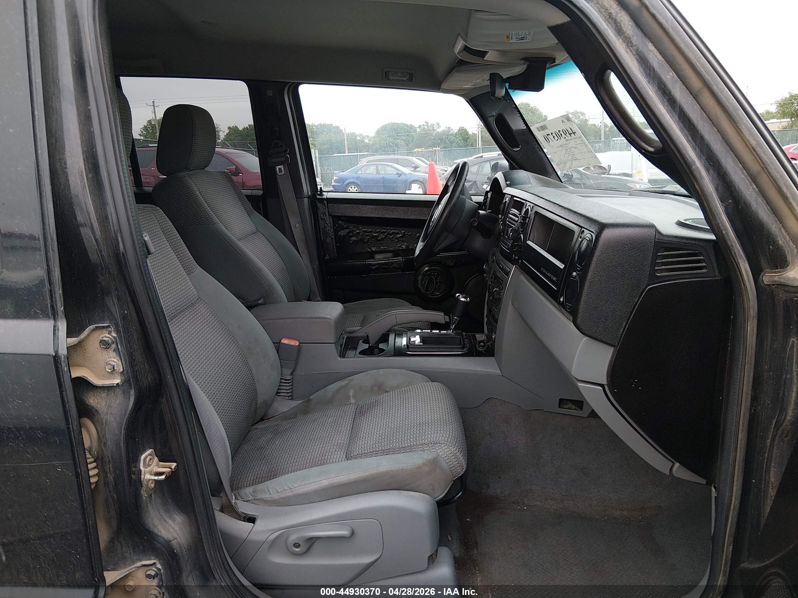 2006 Jeep Commander   Black vin: 1J8HG48NX6C244521