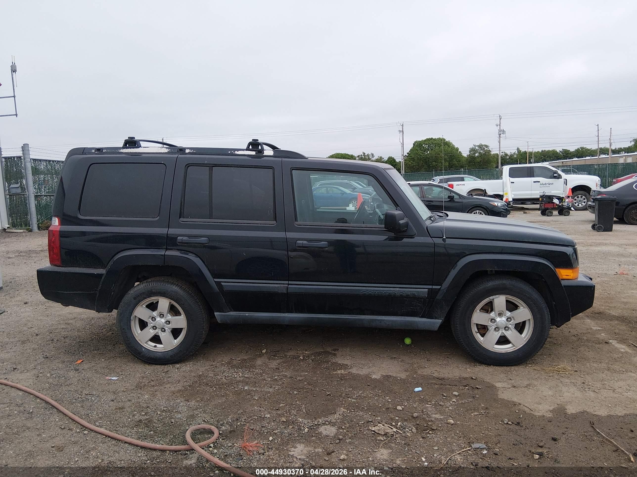 2006 Jeep Commander   Black vin: 1J8HG48NX6C244521