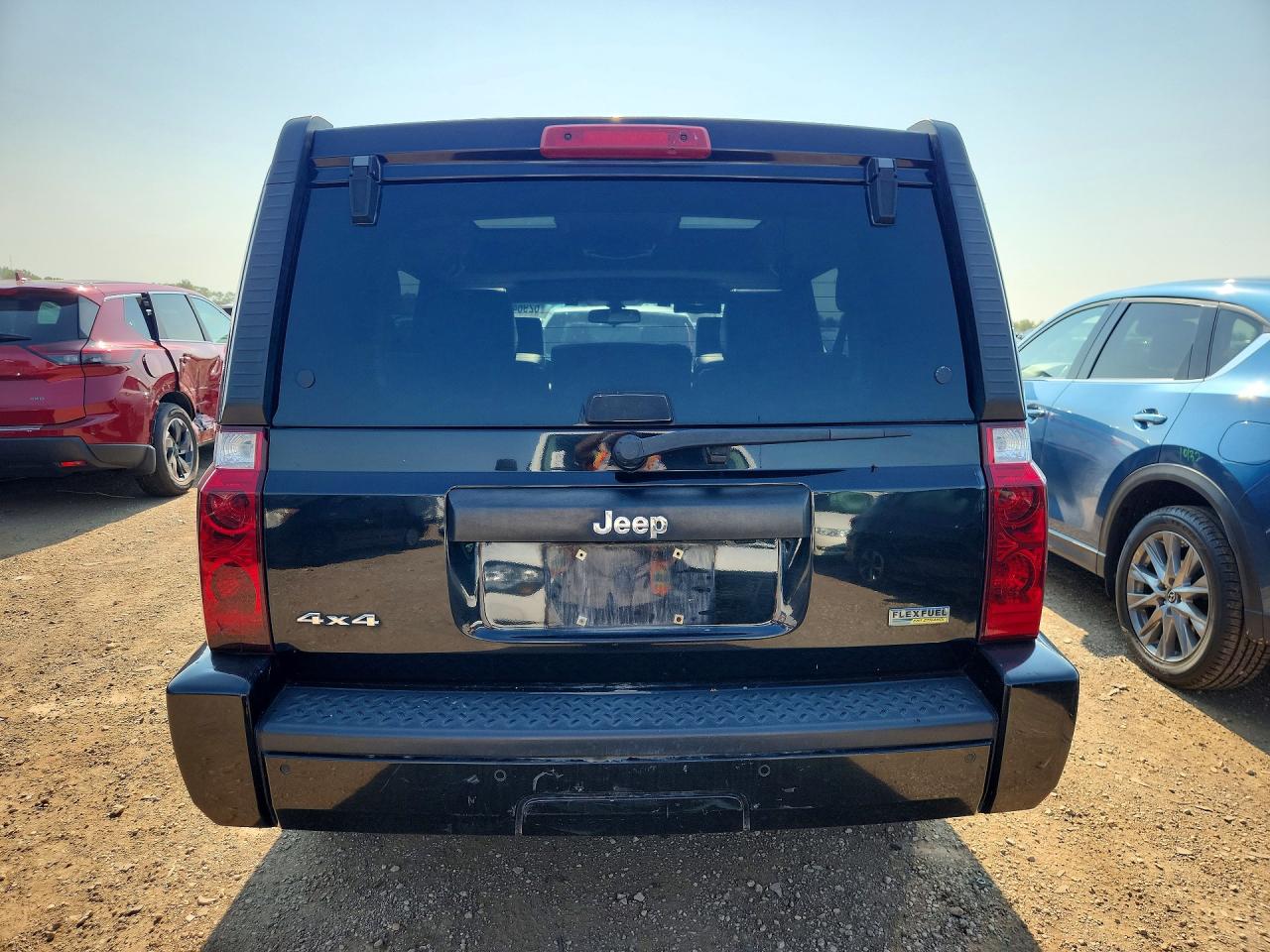 2007 Jeep Commander Black vin: 1J8HG48P47C547152