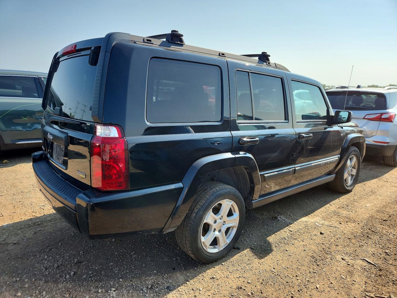 2007 Jeep Commander Black vin: 1J8HG48P47C547152