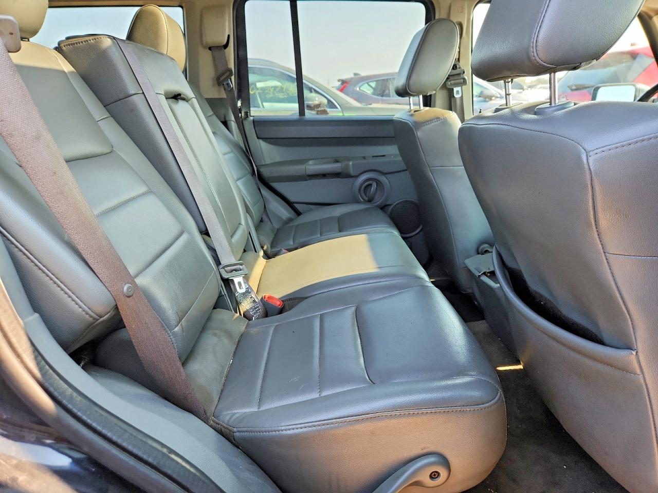 2007 Jeep Commander Black vin: 1J8HG48P47C547152