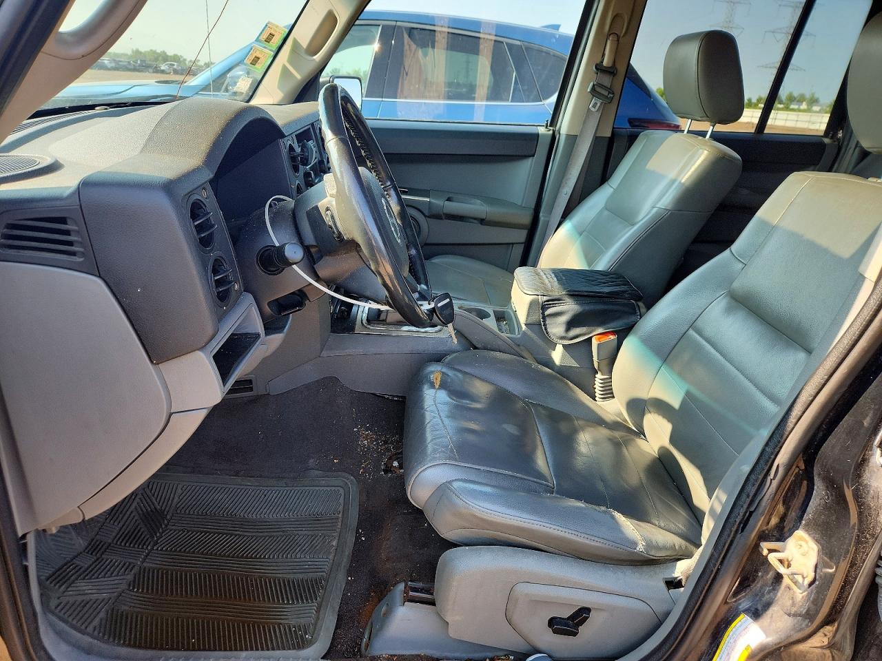 2007 Jeep Commander Black vin: 1J8HG48P47C547152