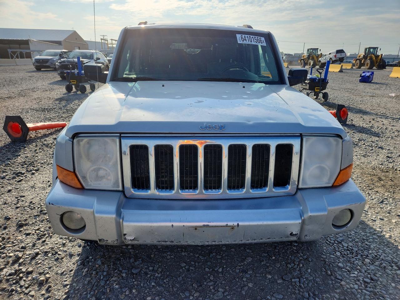 2007 Jeep Commander Silver vin: 1J8HG48P77C591940