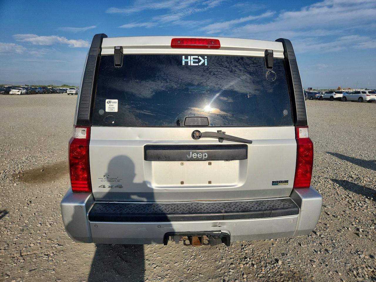 2007 Jeep Commander Silver vin: 1J8HG48P77C591940