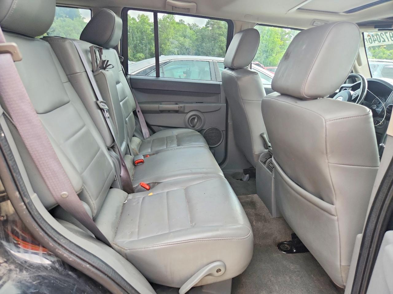 2007 Jeep Commander Black vin: 1J8HG48P87C533268