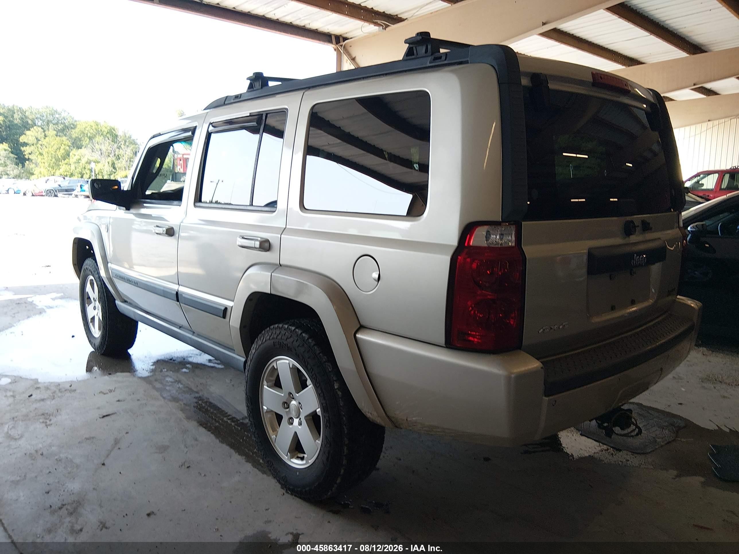 2007 Jeep Commander Sport Gold vin: 1J8HG48P97C602839