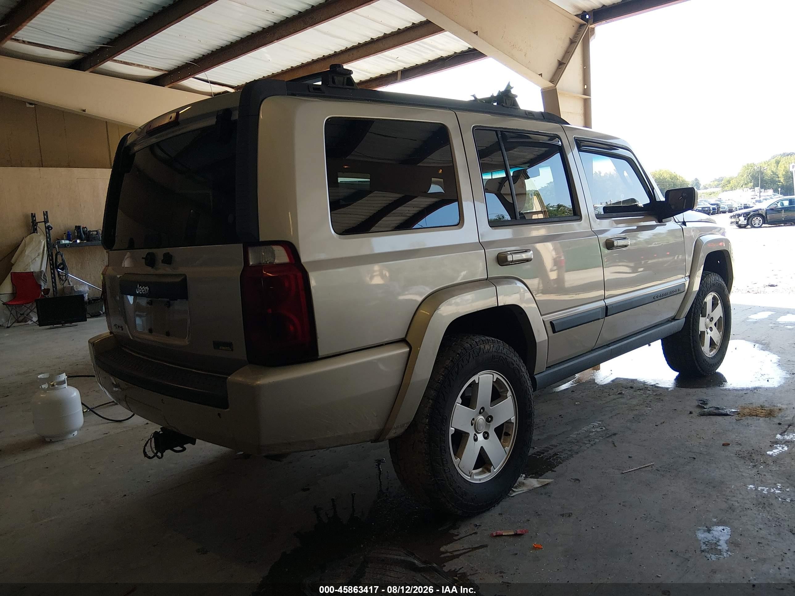 2007 Jeep Commander Sport Gold vin: 1J8HG48P97C602839