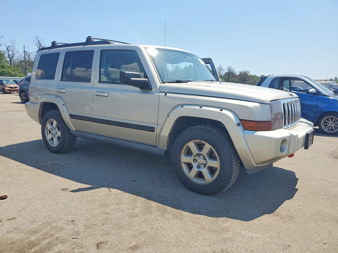2008 Jeep Commander Limited Silver vin: 1J8HG58248C190597