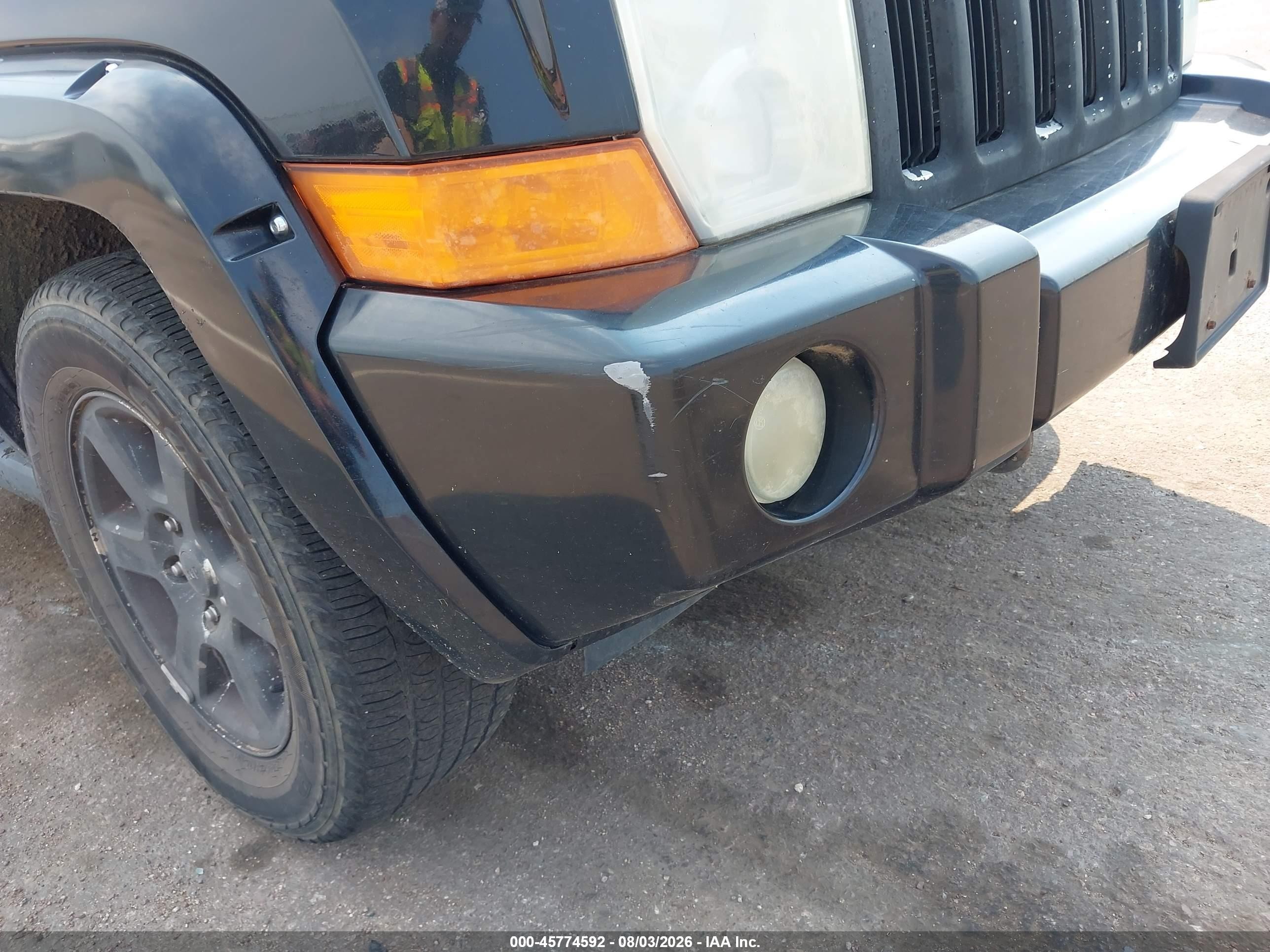 2006 Jeep Commander Limited Black vin: 1J8HG58256C141535