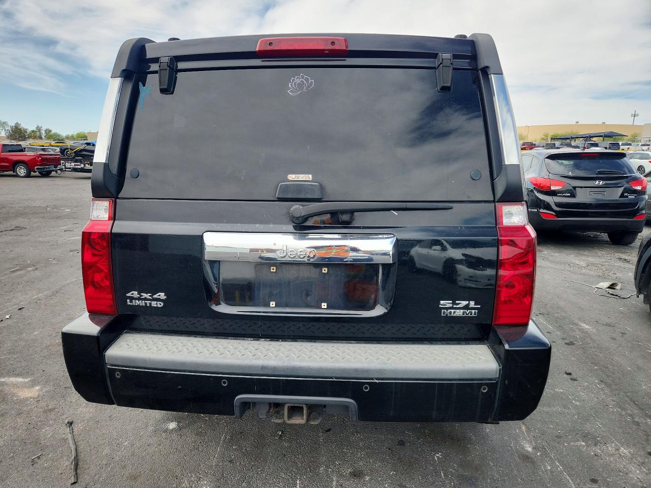2006 Jeep Commander Limited Black vin: 1J8HG58256C303308