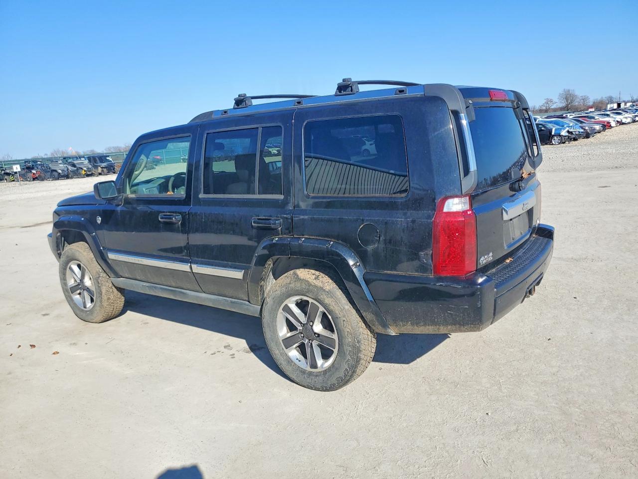 2006 Jeep Commander Limited Black vin: 1J8HG58256C363914