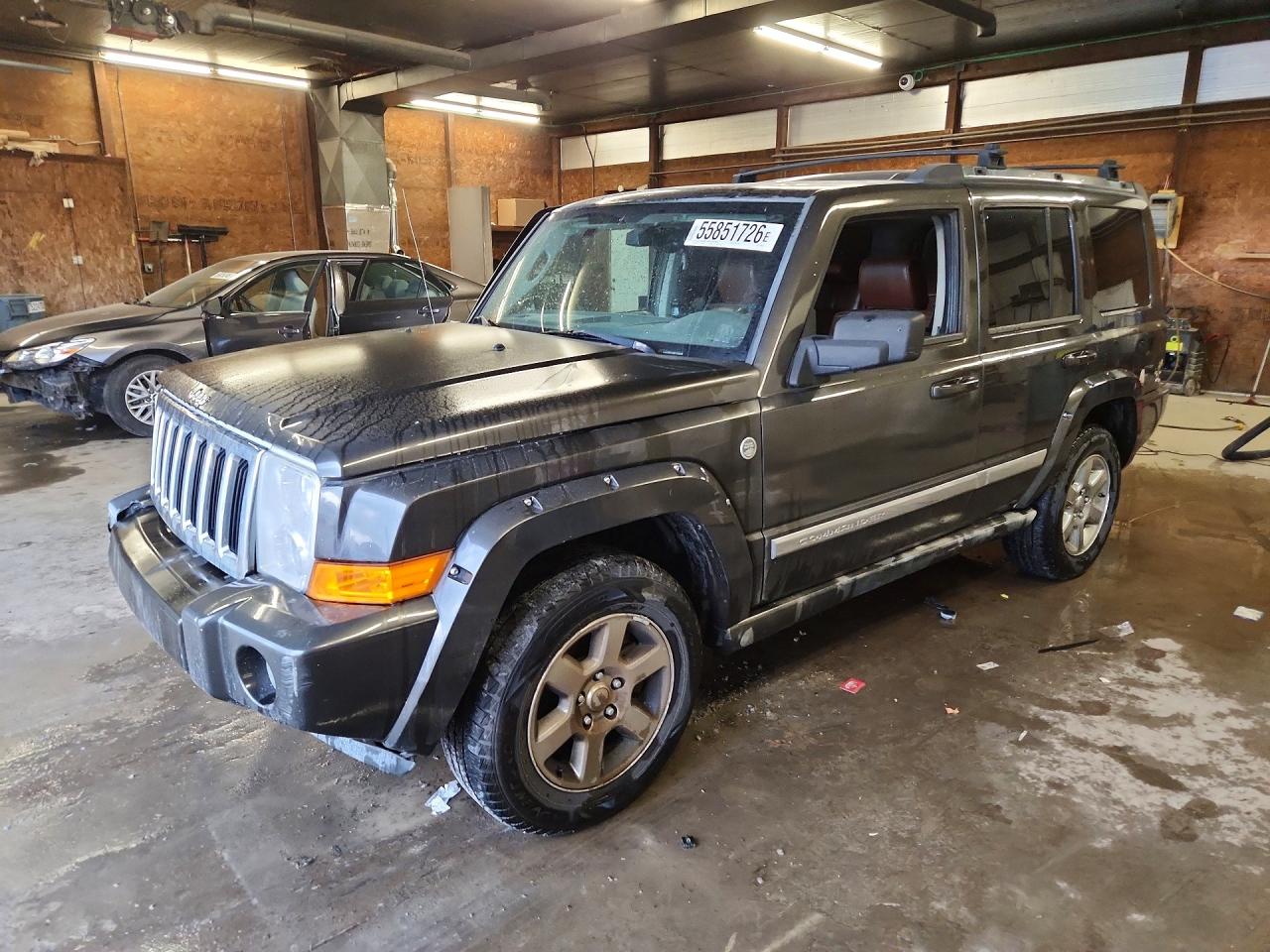 2006 Jeep Commander Limited Gray vin: 1J8HG58276C139639