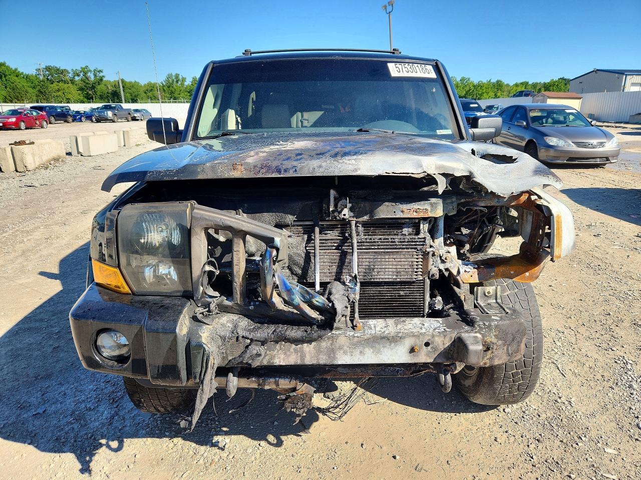 2006 Jeep Commander Limited Black vin: 1J8HG58286C170267