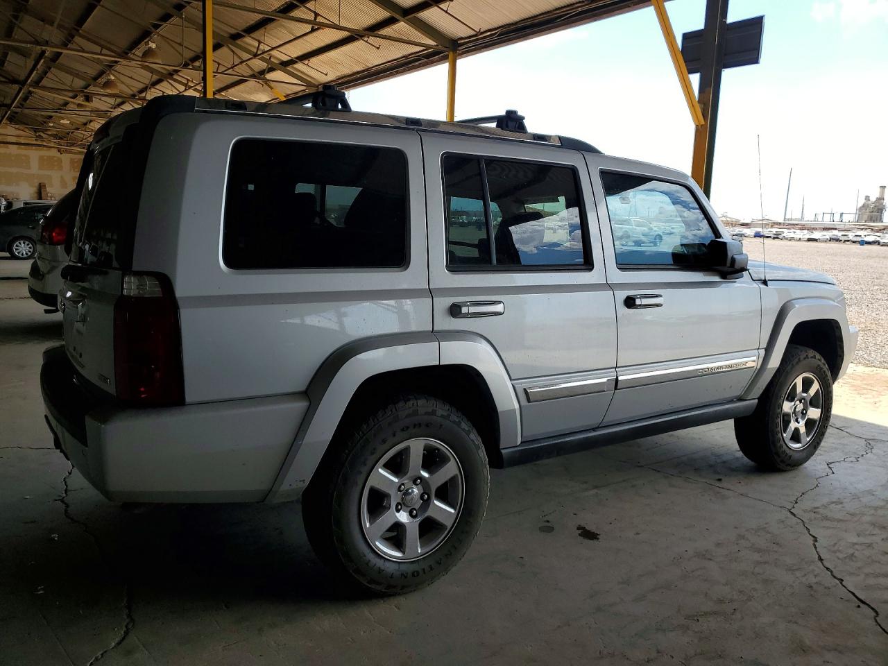 2007 Jeep Commander Limited Silver vin: 1J8HG58287C587177