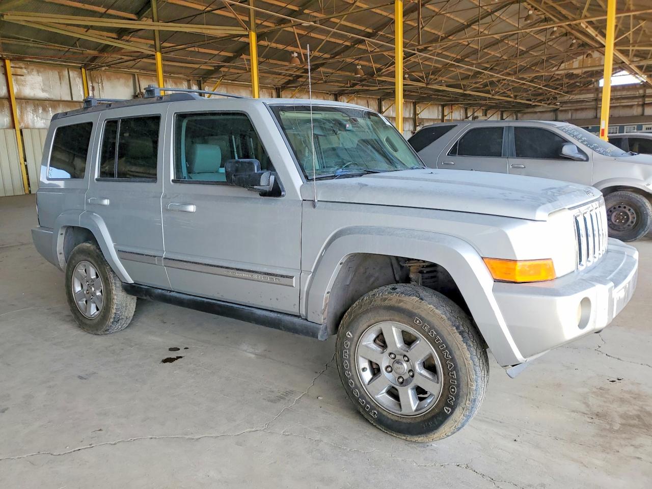 2007 Jeep Commander Limited Silver vin: 1J8HG58287C587177