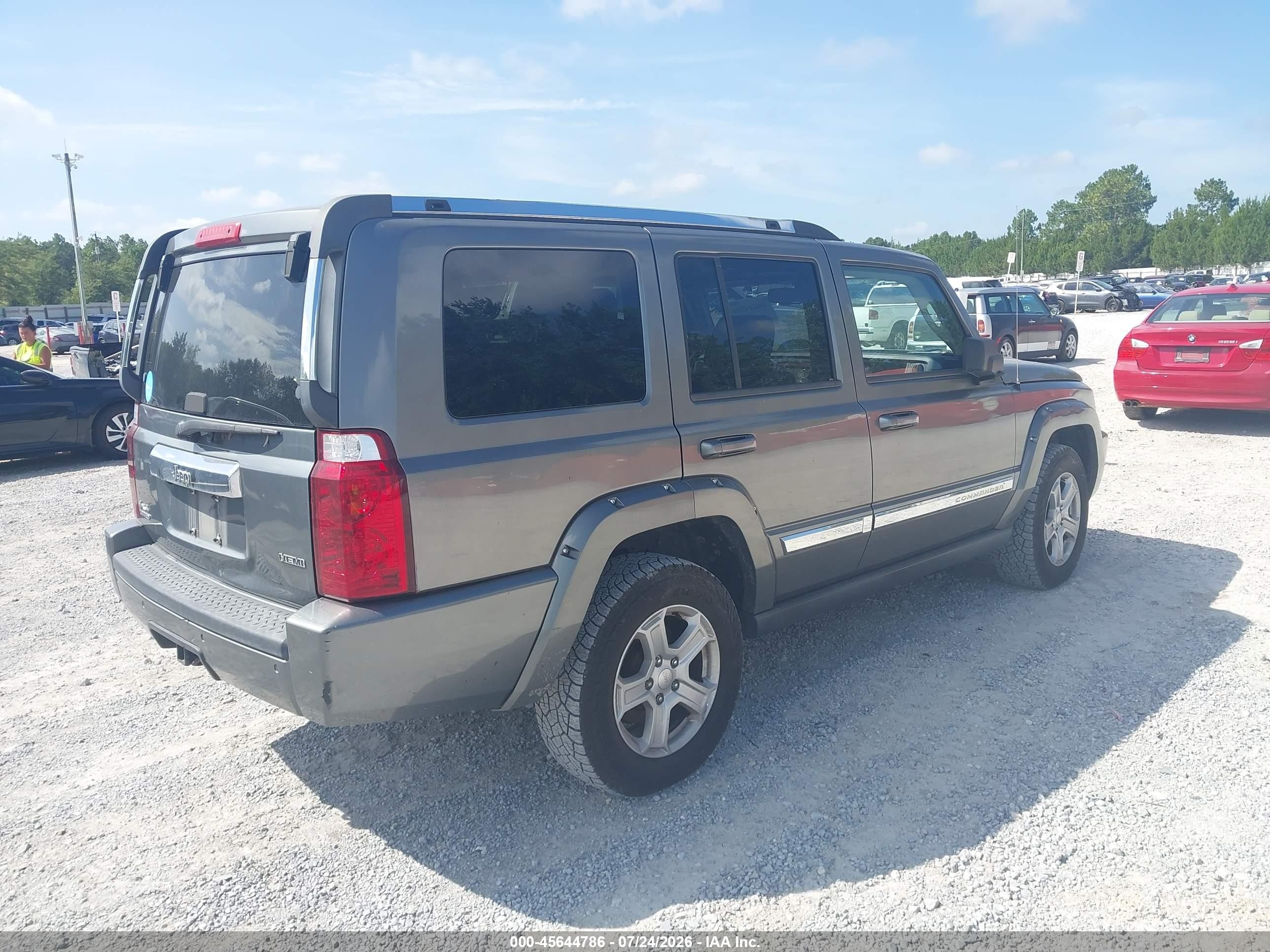2008 Jeep Commander Limited Gray vin: 1J8HG58288C108063
