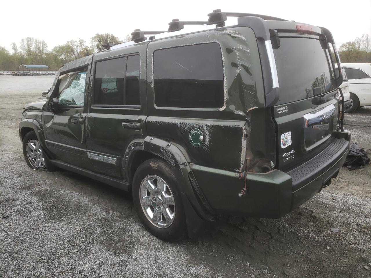 2006 Jeep Commander Limited Green vin: 1J8HG58296C297688