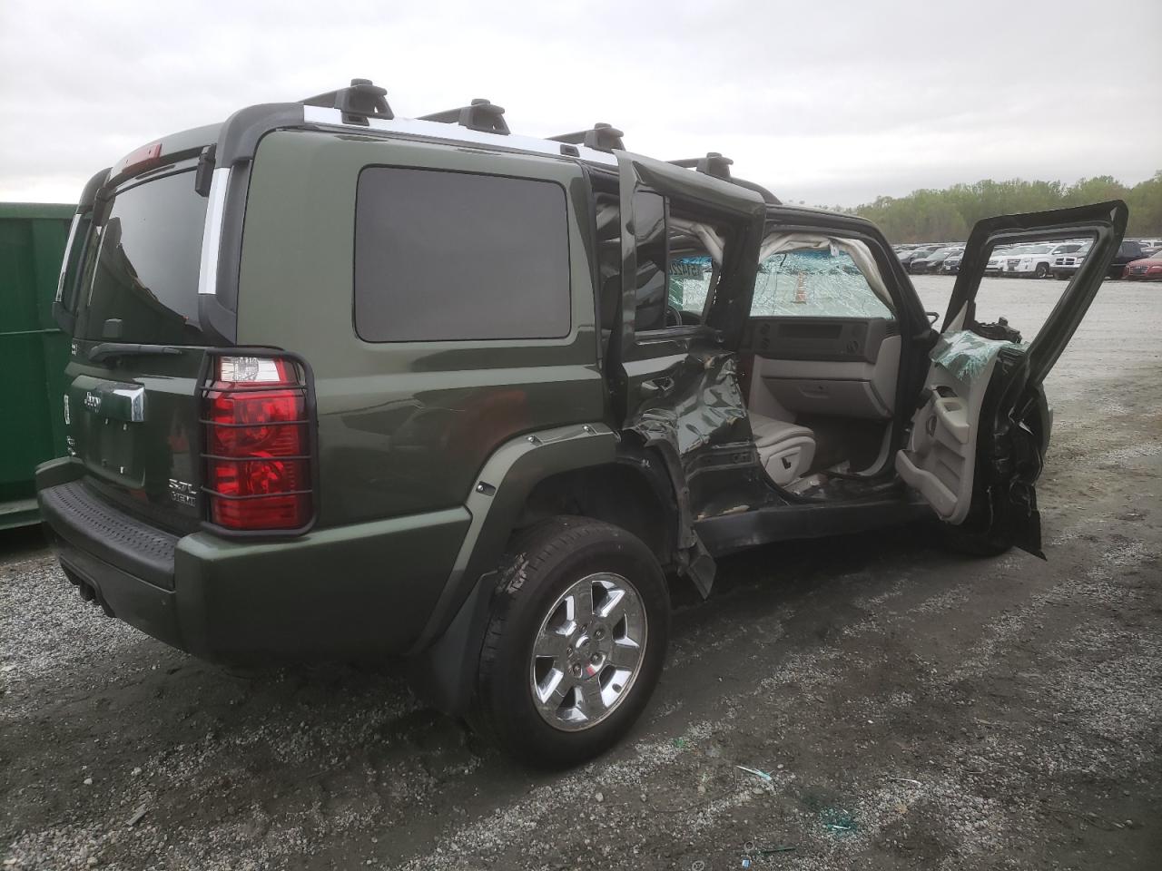 2006 Jeep Commander Limited Green vin: 1J8HG58296C297688