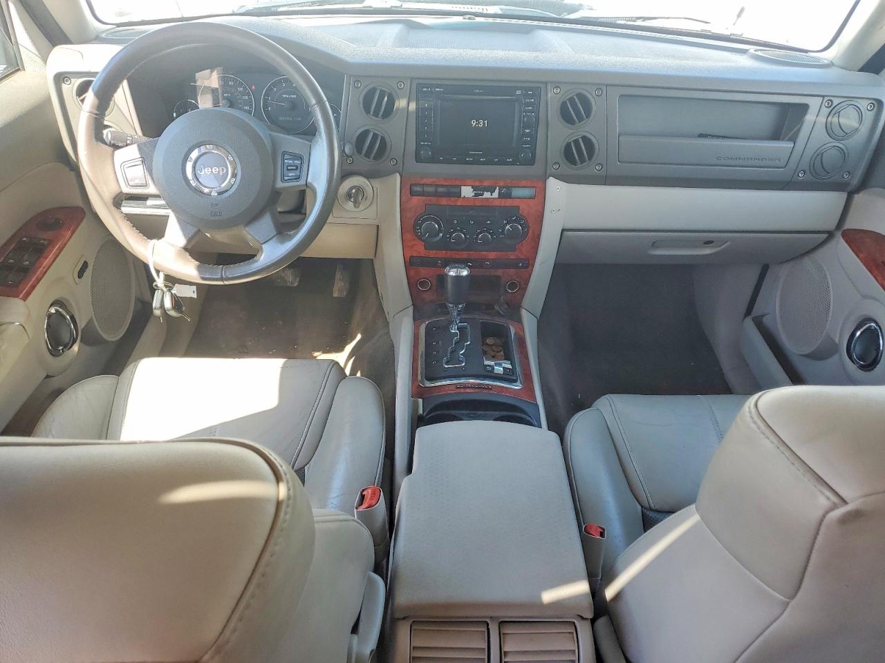 2006 Jeep Commander Limited White vin: 1J8HG582X6C123774