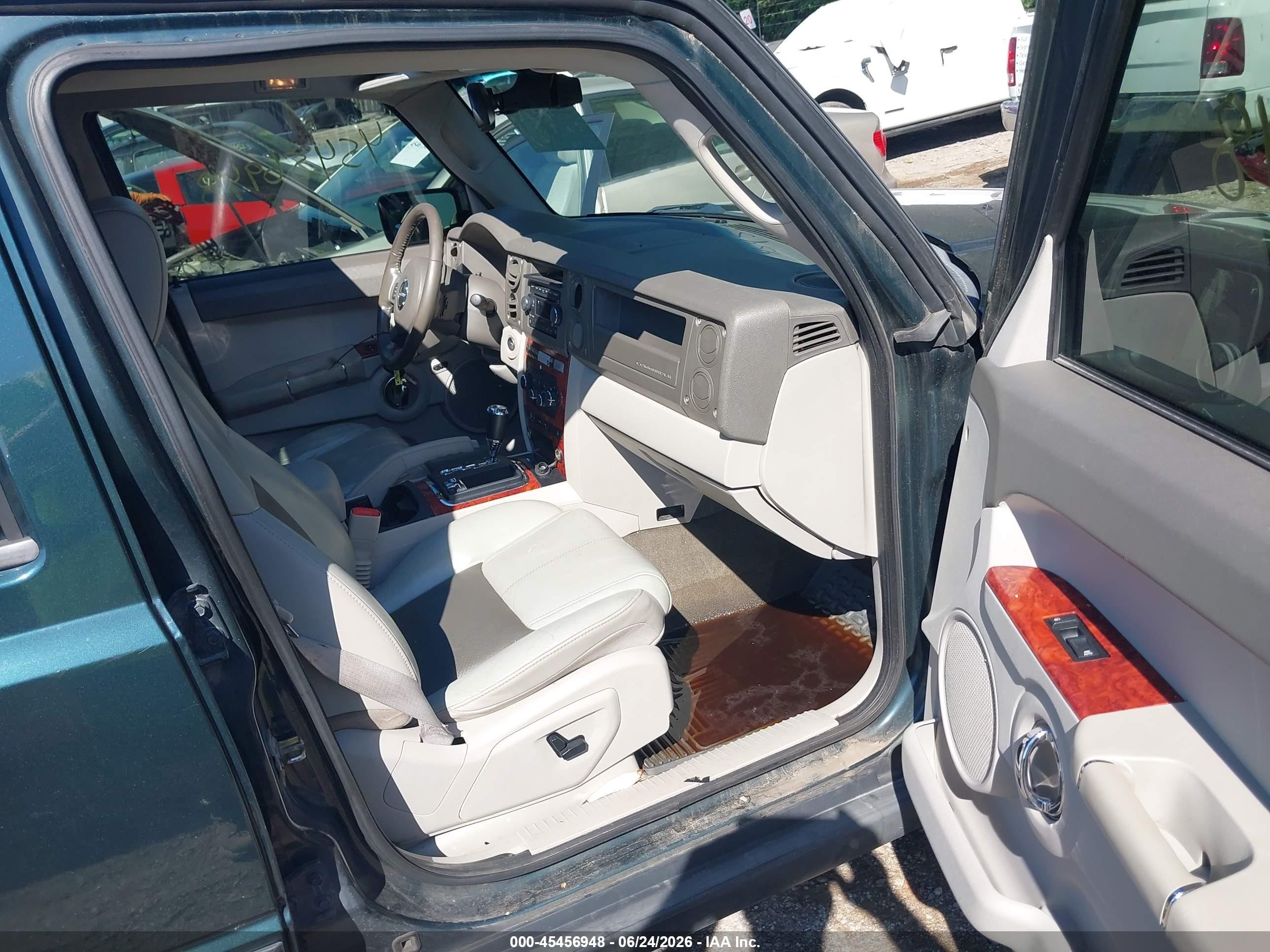 2006 Jeep Commander Limited Синий vin: 1J8HG58N06C106475