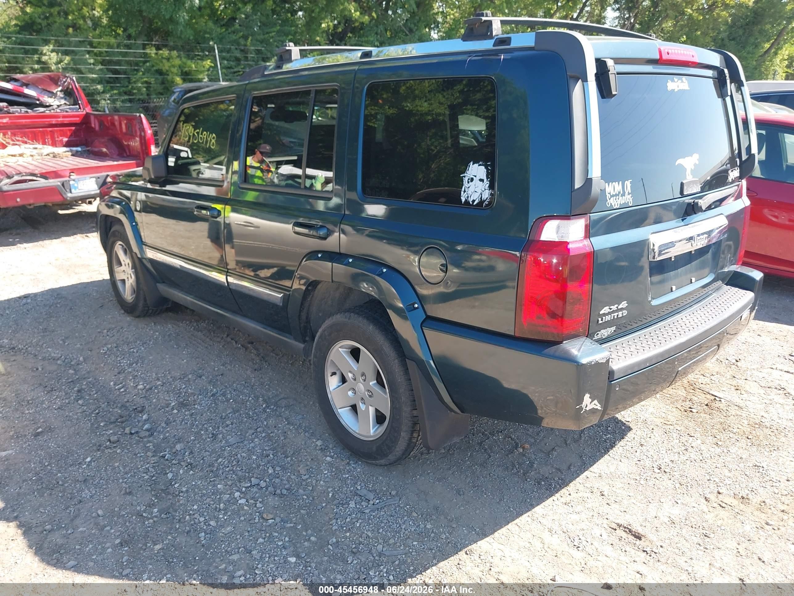 2006 Jeep Commander Limited Синий vin: 1J8HG58N06C106475