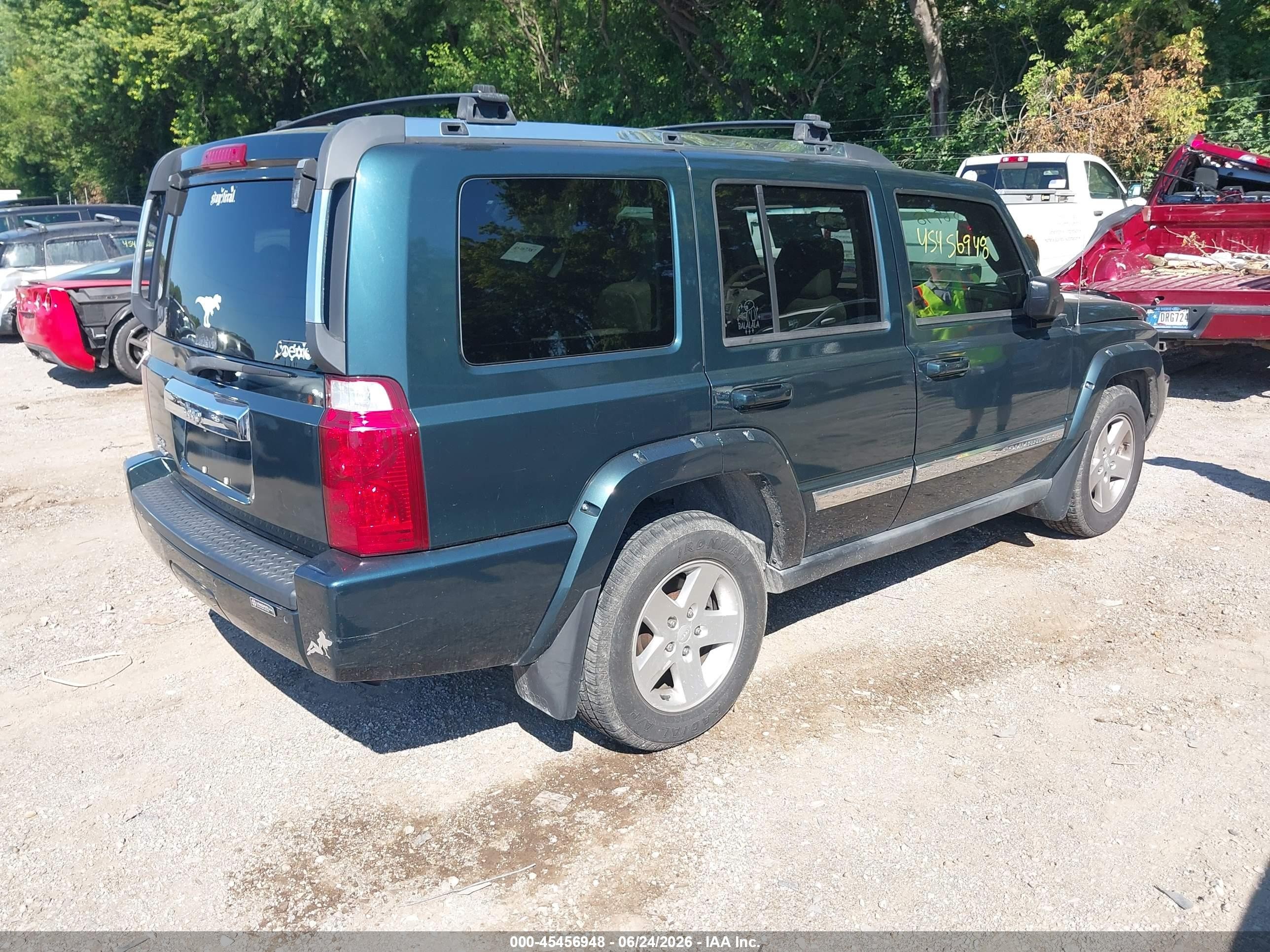 2006 Jeep Commander Limited Синий vin: 1J8HG58N06C106475