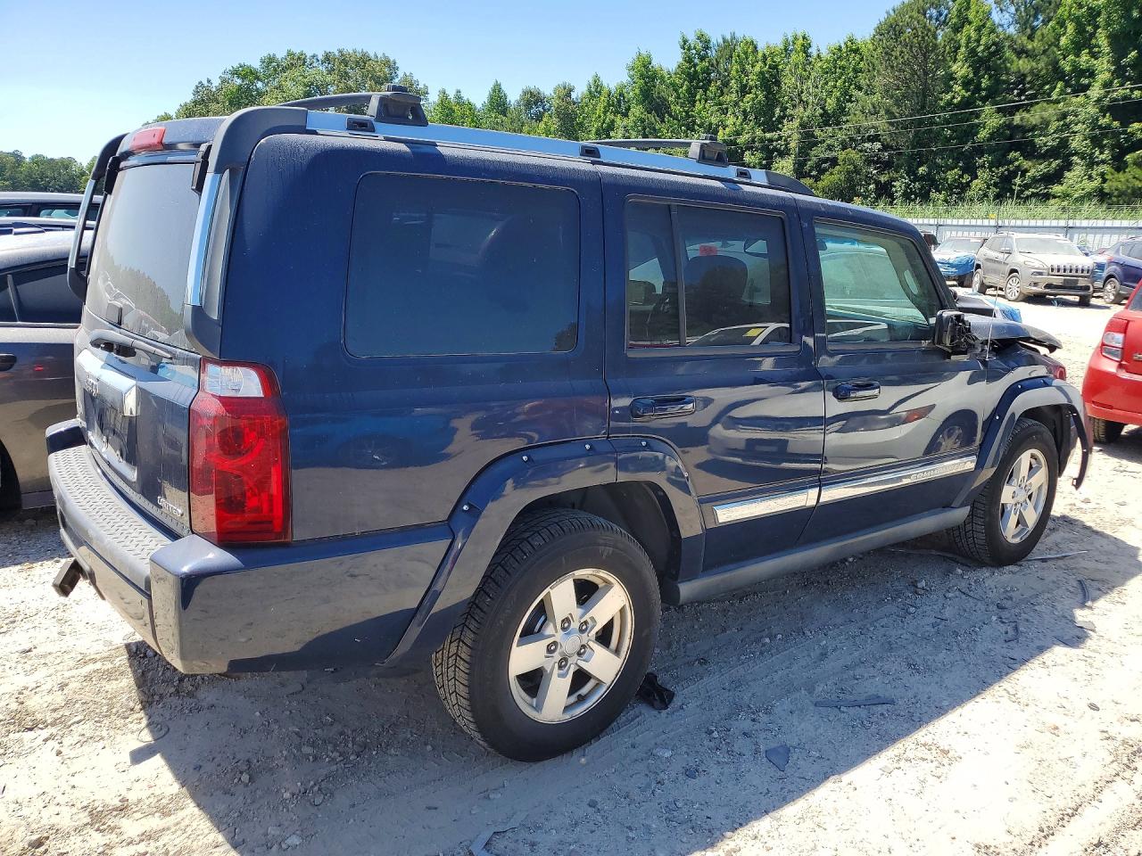 2006 Jeep Commander Limited Синий vin: 1J8HG58N46C246450