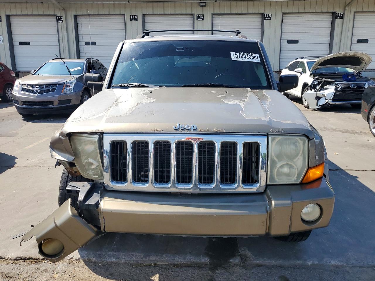 2006 Jeep Commander Limited Tan vin: 1J8HG58N76C291642