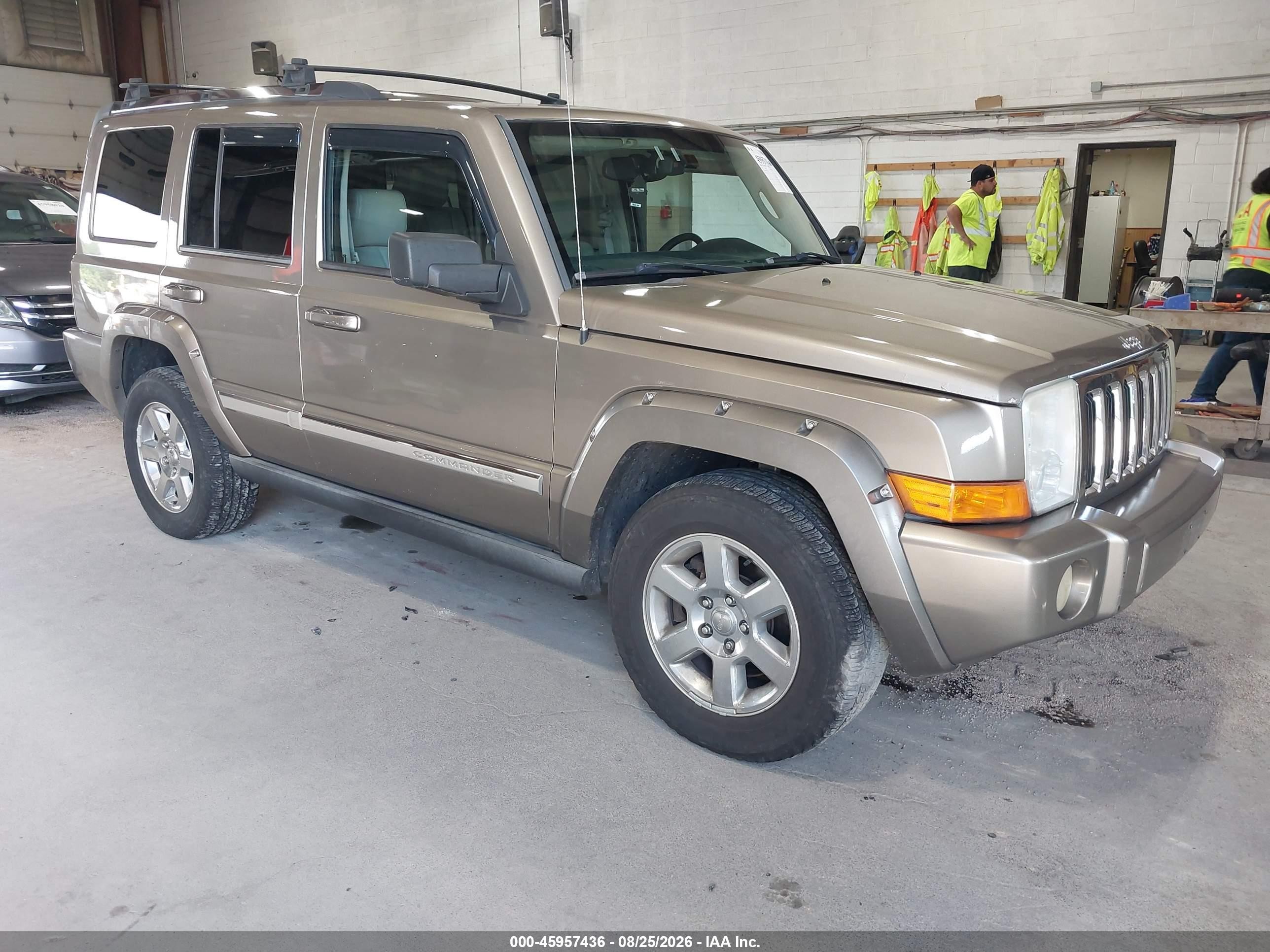 2006 Jeep Commander Limited Gold vin: 1J8HG58N76C305538