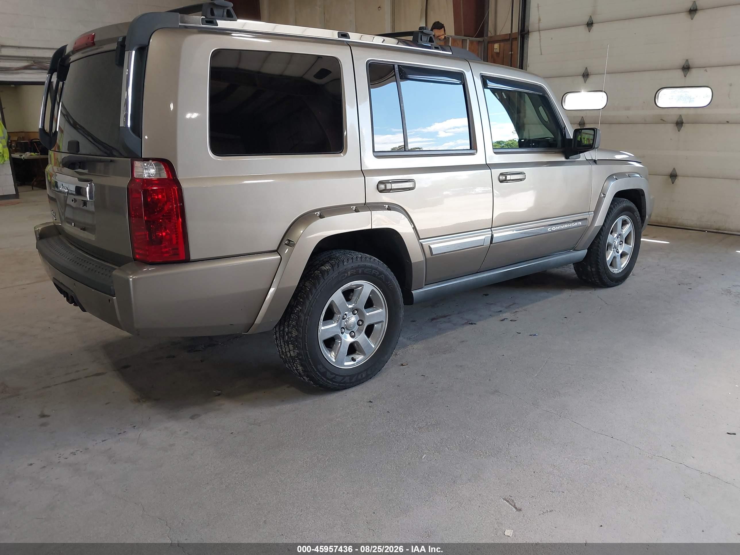 2006 Jeep Commander Limited Gold vin: 1J8HG58N76C305538